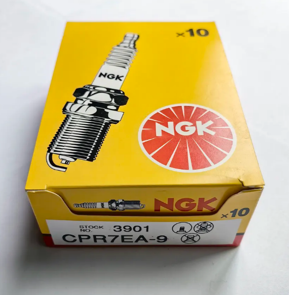 NGK Motorcycle Nickel Spark Plugs CPR7EA-9 3901 for Honda CBF150, CB125F, CBF125