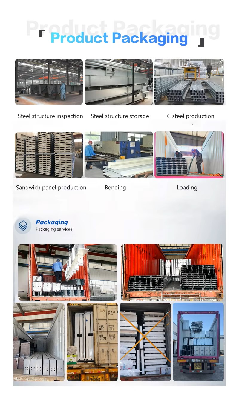 Industrial Prefab Steel Structure Workshop Design & Fabrication Layout for Plant Factory & Warehouse Building