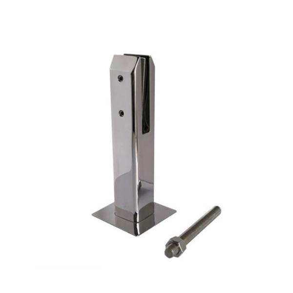 Industrial Tempered Glass Spigot Balustrade with Stainless Steel Pool Fence Clamp