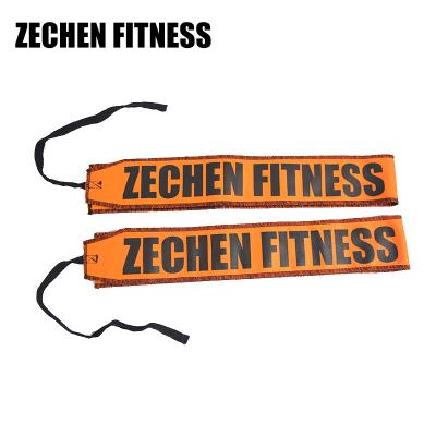 Strength Olympic Lifting Orange Wrist Wraps For Weightlifting Powerlifting