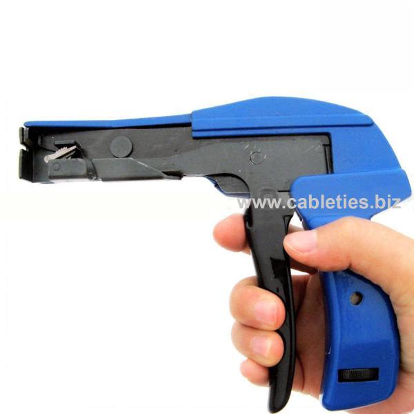 DEMOELE HS-600A Mini Cable Tie Gun Fastener Cutting Tool For Plastic Nylon Cable HOT