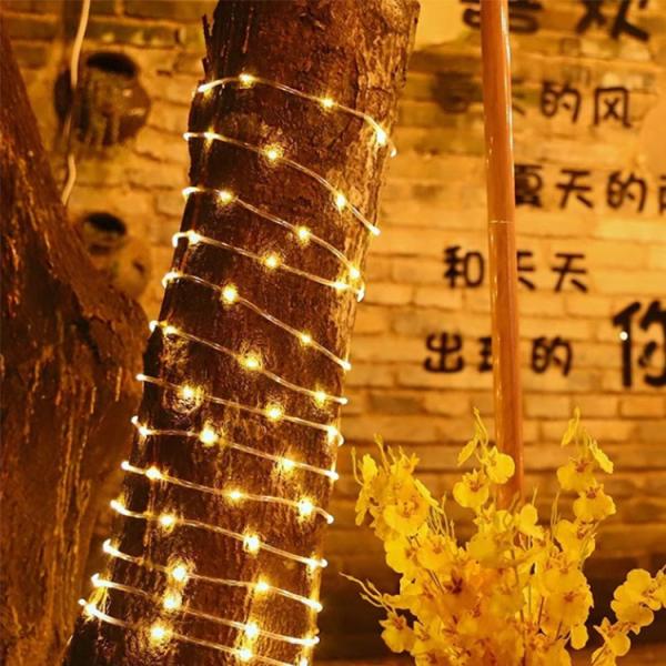 3V LED Light String Starry Atmosphere Decorative Solar Light Strip 5 Meter IP66 Outdoor