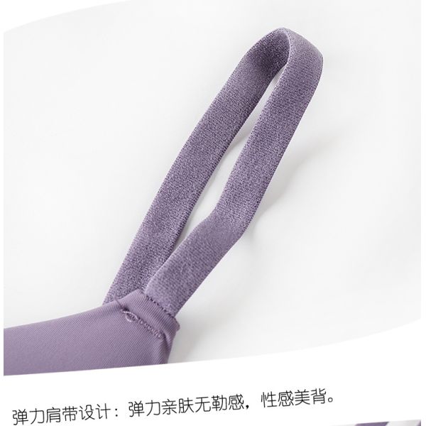 S Size Gathered Bra Female Sexy Triangle Cup Thin Suspenders Seamless Beauty Back Student Underwear Female Adjustable Bra