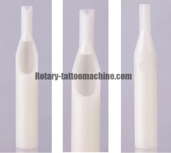 Pre Sterile Disposable Tattoo Tips Medical Grade PE Material White Color RT/FT/DT Type