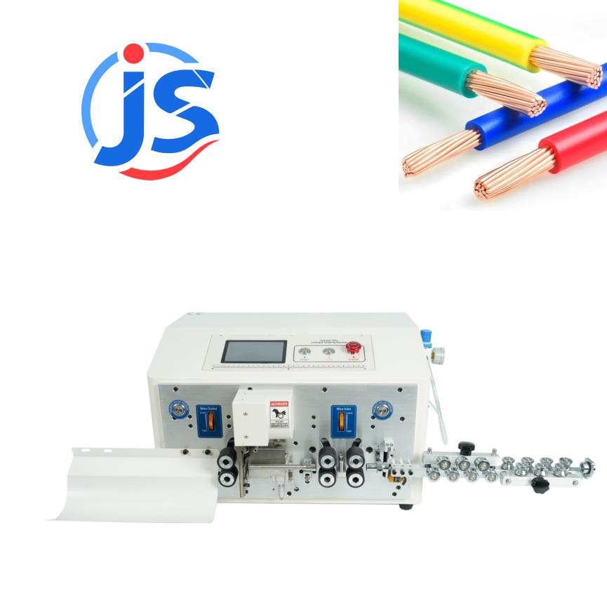 Round Sheathed Copper Cable Cutting Machine Multi Core Copper Wire Stripping Machines