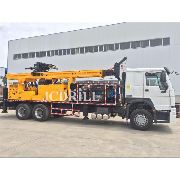 Borehole CSD400 Portable Hydraulic Water Well Drilling Rig Truck Mounted