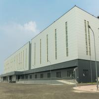 Estructura de acero ligero prefabricada duradera Construcción de edificios de almacenes