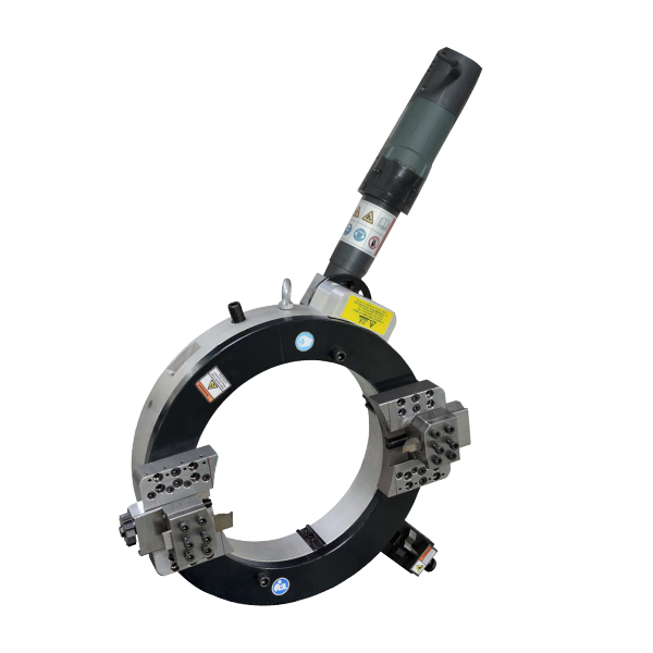 Split Frame Pipe Cold Cutting And Beveling Machine Pnuematic Cutter
