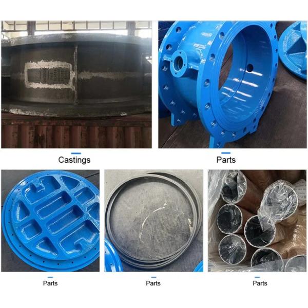 Полное свидетельство Бабочья клапан DIN BS JIS Flange DI CI WCB корпус двойной фланцевой клапан