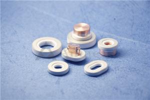 Isolador cerâmico metalizado da alumina AL2O3 de 95% para a bateria