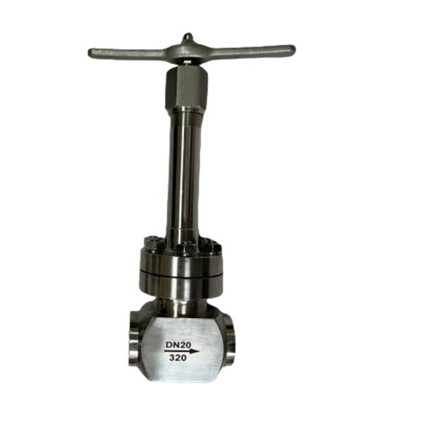 DJ61F-50P Cryogenic Globe Valve with 5.0Mpa Maximum Pressure and -196°C to +80°C Temperature Range for LNG/LOX Applications