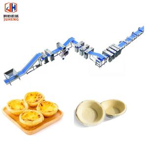 1000kg/h Puff Pastry Production Line Whole Bread Roll Processing Line For Food