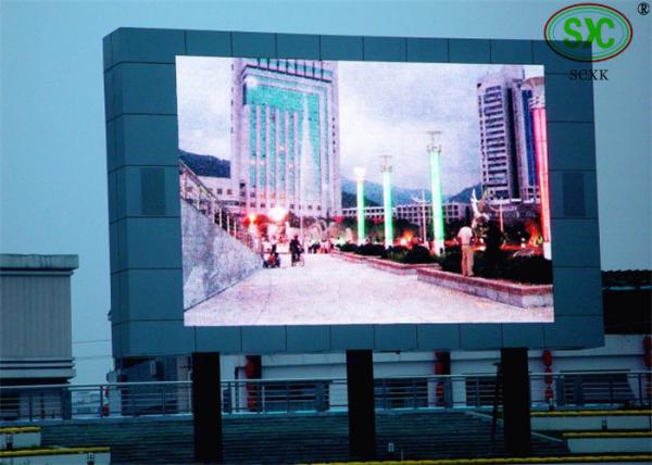 P6 LED para exteriores 960x960mm IP65 cartel a prueba de agua