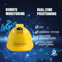 Casque de sécurité détachable de 4G LTE avec le jeu de puces MTK6739 de caméra