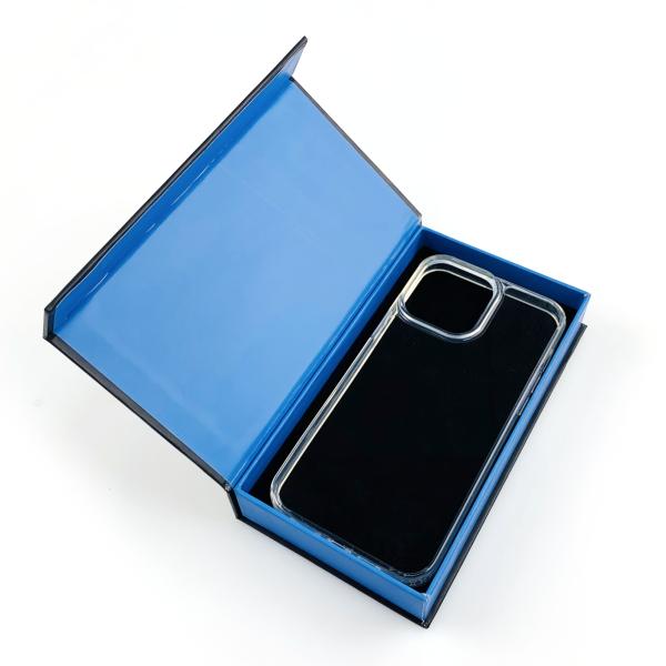 Caja de regalo con tapa con imán Cartón personalizado Embalaje de teléfono Cajas de regalo con logotipo