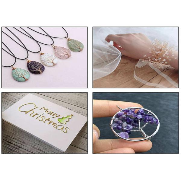 0.2mm Decorative florist Wood Stick Baking Lacquer Wire wear resistance