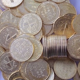 Монетки знака внимания для монетки Мешанисм монетки для управляемой монеткой машины толкателя монетки игрового автомата