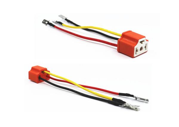 Três cablagens do veículo da base 1600mm New Energy da tomada