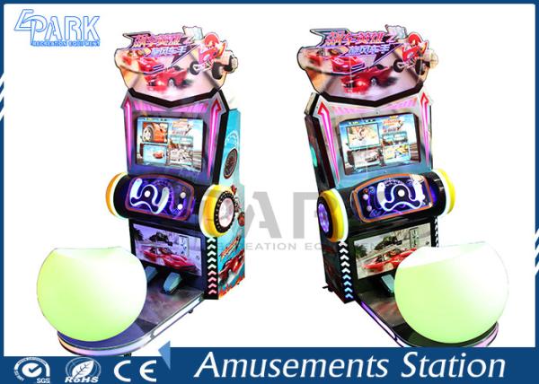 275W Racing Game Machine 1 Player With Dynamic Steering Wheel Seat