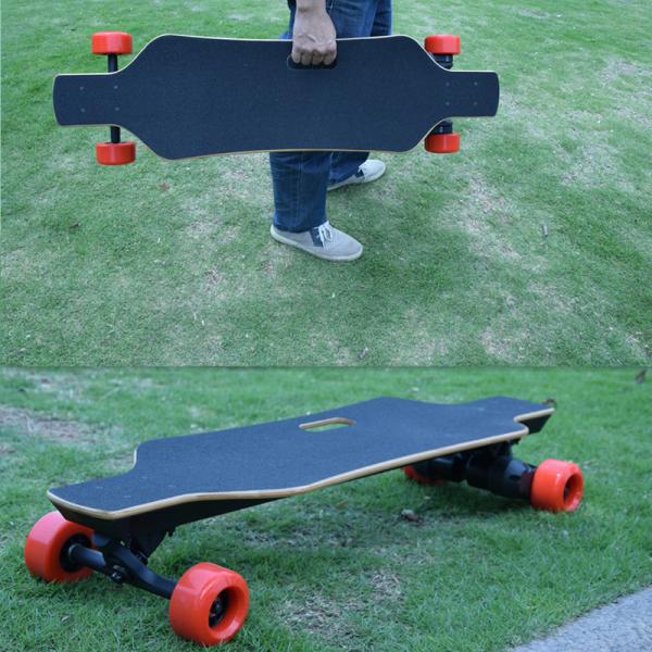 City road 24V 4 Wheel electric Skateboard for girls , cool 4 Wheel board