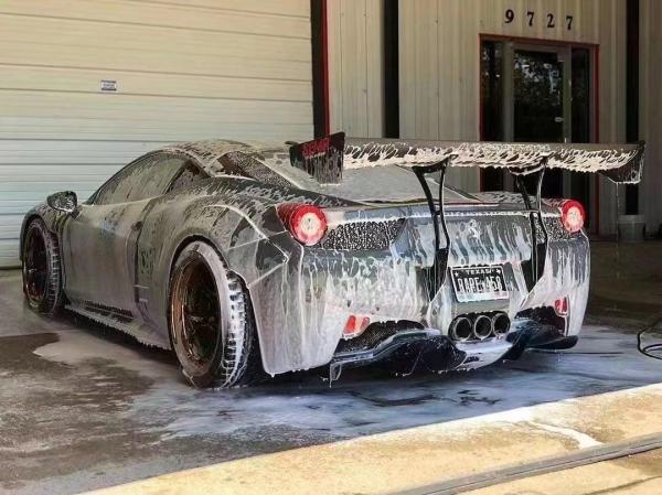 Nouveau produit pour Ferrari 458 488 Spoiler en fibre de carbone 458 488 SVR Style Spoiler à la queue