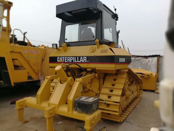 Bulldozer d'occasion Cat D5N, capacité de carburant 302L pour projets de construction