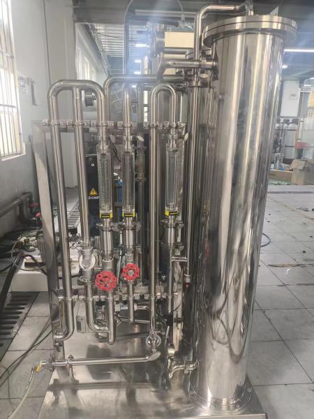 Système d'eau ultrapure 1000LPH avec contrôle PLC et acier inoxydable