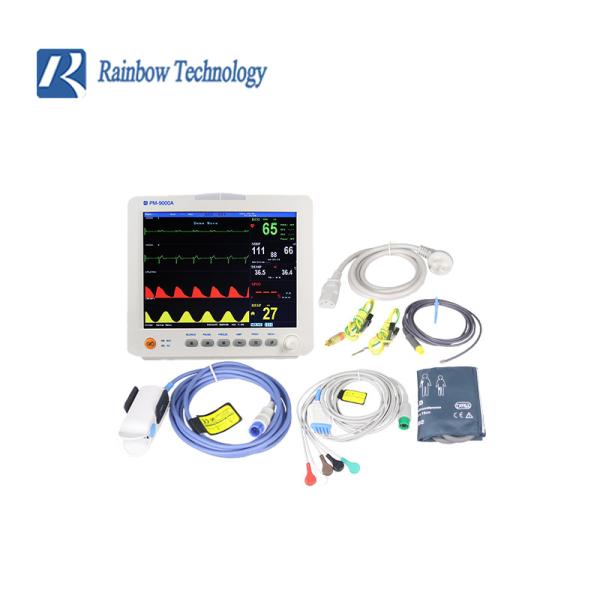 Мониторы медицинского пациента ECG 12 параметр оборудования 6 больницы дюйма
