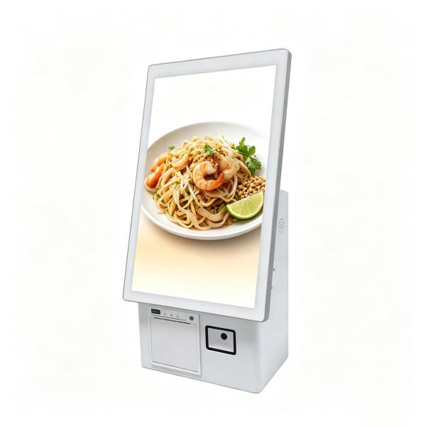 1920*1080 Resolution 2 in 1 Self Service Kiosk with Optional QR Scanner for Quick Customer Check In