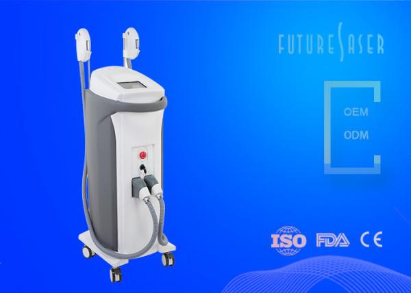 Skin Rejuvenation SHR Hair Removal Machine 0.1ms - 9.9ms Pulse No Down Time