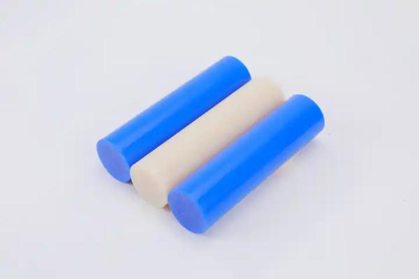 100% Solid HDPE Polyethylene Rods Raw Material Extrusion