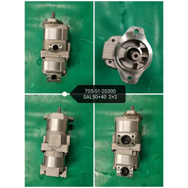 705-51-20300 SAL50+40 2+2 Komatsu Gear Pump Wheel Loaders WA250 WEIGHT:13.922 kgs