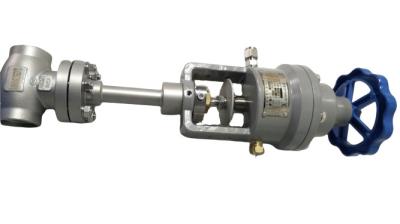 Stainless Steel Emergency Cryogenic Shut Off Valve Cryogenic Control Valve OEM Logo