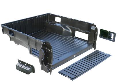 High Strength FRP Material Body Kit Durable Fire Retardant Waterproof
