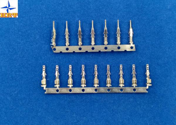 Wire To Wire Connector Crimp Terminal With Tinned Phosphor Bronze Contact