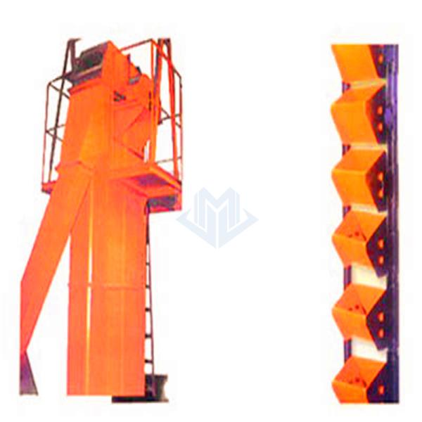 Heavy Duty Chain Bucket Elevator For Ore Conveying 600 m³/h