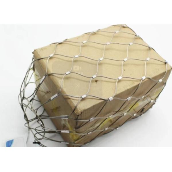 Balustrade Cable Mesh 2mm Wire Rope Mesh With 50mm*50mm Opening