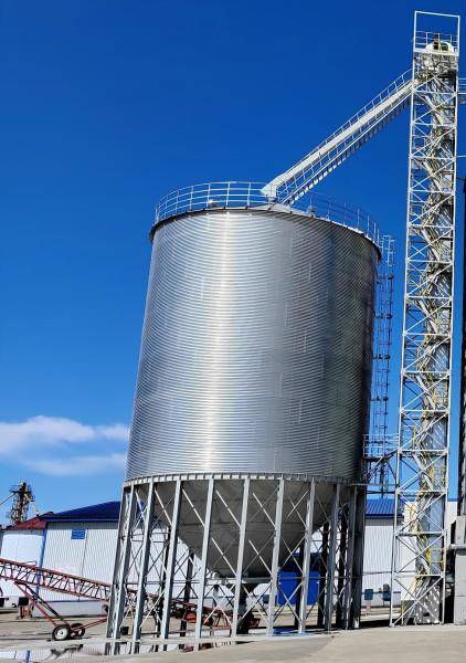 Modular Design And High Reliability Steel Grain Silo Customizable Storage Capacity