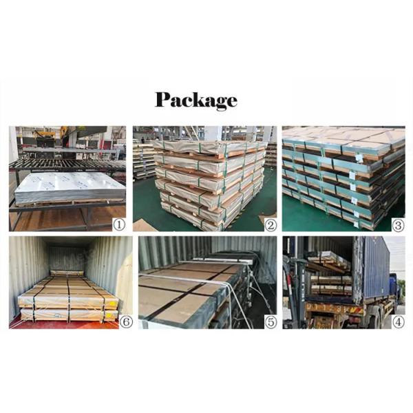 Petrochemical Coloured Stainless Steel Sheet Thickened Anti Oxidation