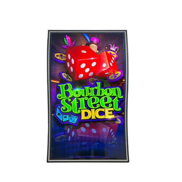 55 polegadas PCAP 3M/ELO Curved Touch Screen Protocol Monitor para tela de jogos vertical