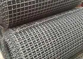 Rectangle Stainless Steel Crimped Wire Mesh , Fine Mesh Hardware Cloth