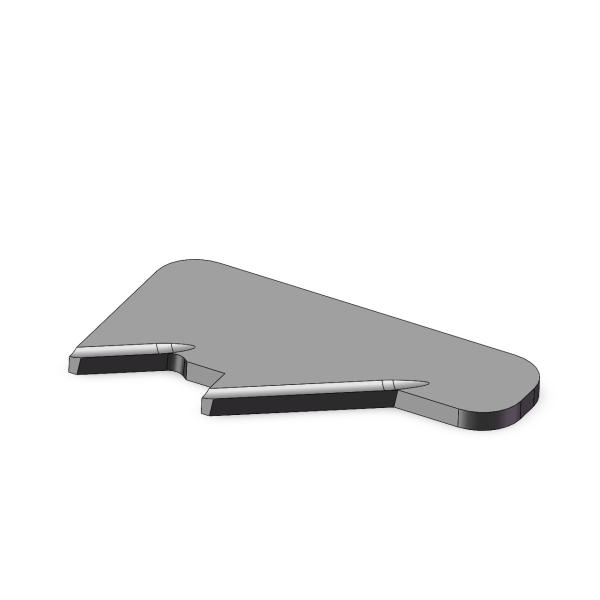 Insert CNC à rainurer HYL24X15.45X6.6-45 sur mesure pour améliorer la précision et l'efficacité de l'usinage