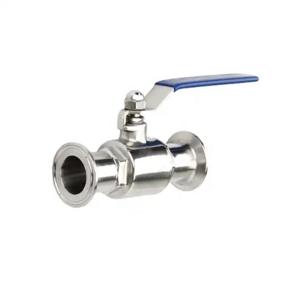 Steel Sanitary Valve Quick Card Ball Valve for DIN 3A Stainless Steel 304 316