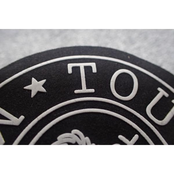 Corrections en caoutchouc de mousse de logo de Microfiber d'habillement