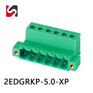 5.0mm de hauteur de connexion des bornes de bornes mâle femelle fil à fil