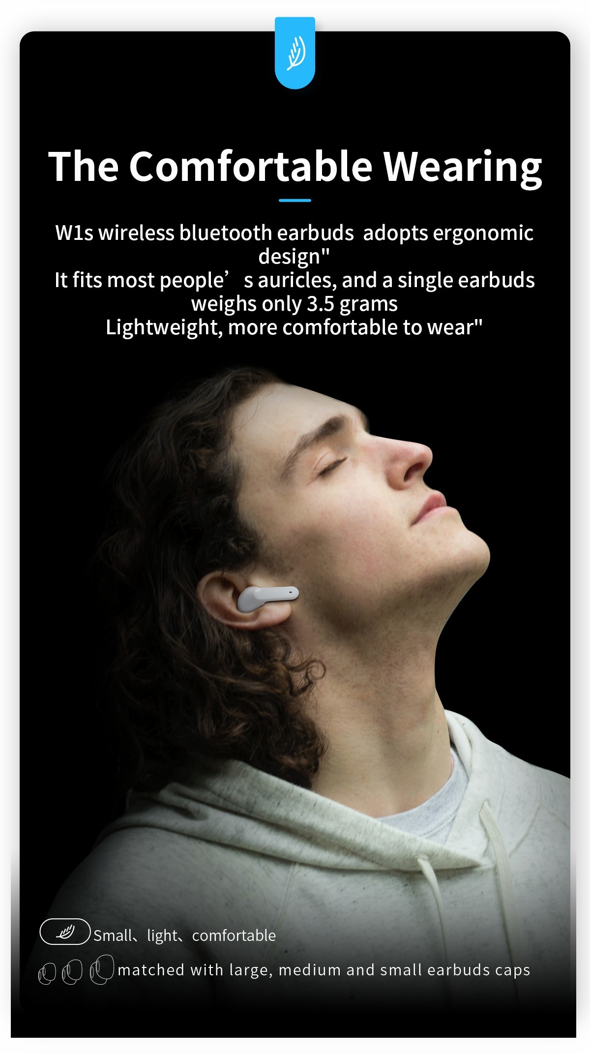 5,1 Bluetooth Earbuds для андроида, наушников 5hours Tws беспроводных стерео