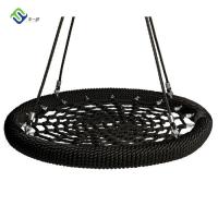 Ensemble rond d'oscillation de toile d'araignée d'enfants pour le terrain de jeu extérieur