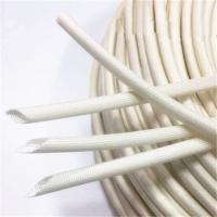Tubes isolantes à manche en fibre de verre recouvertes de silicone de 6 mm