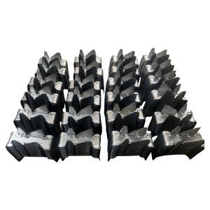 Processus de pliage de tôle d'aluminium ABS de précision