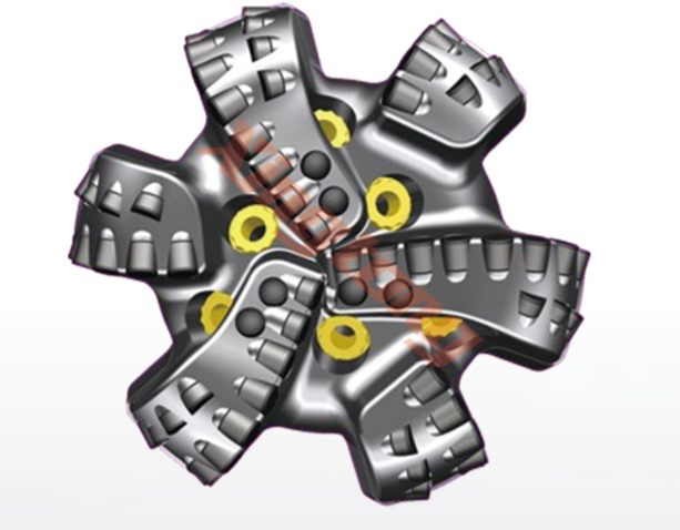 8 3/4in 222mm PDC Drill Bit for Super Hard Formations with Dual Row Cutting